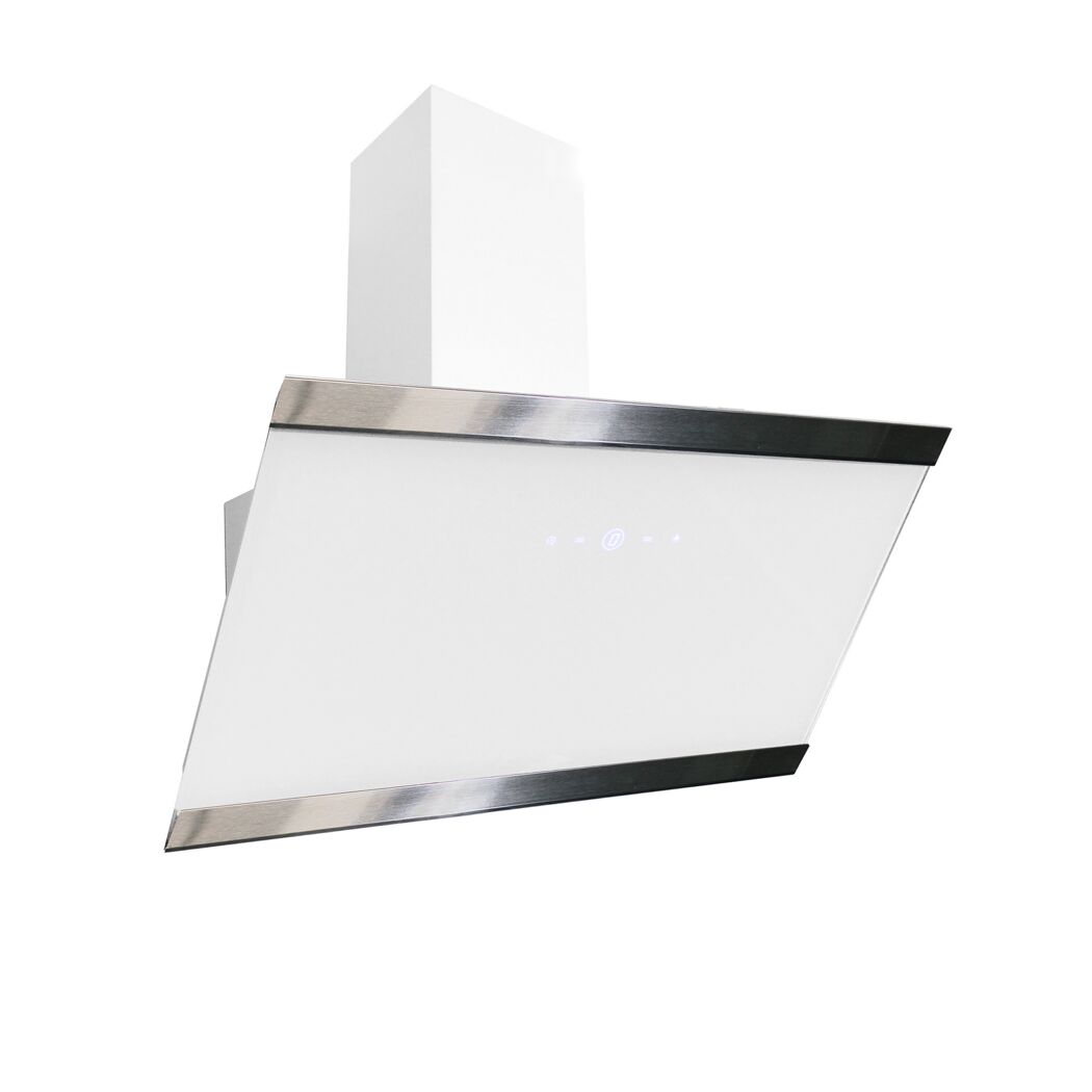 Dunstabzugshaube aus Glas und Metall