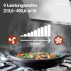 Schräghaube 'CH89090W' Metall/Glas weiß 90 cm