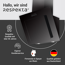 Schräghaube 'CH21060SBZ' Metall/Glas schwarz 60 cm