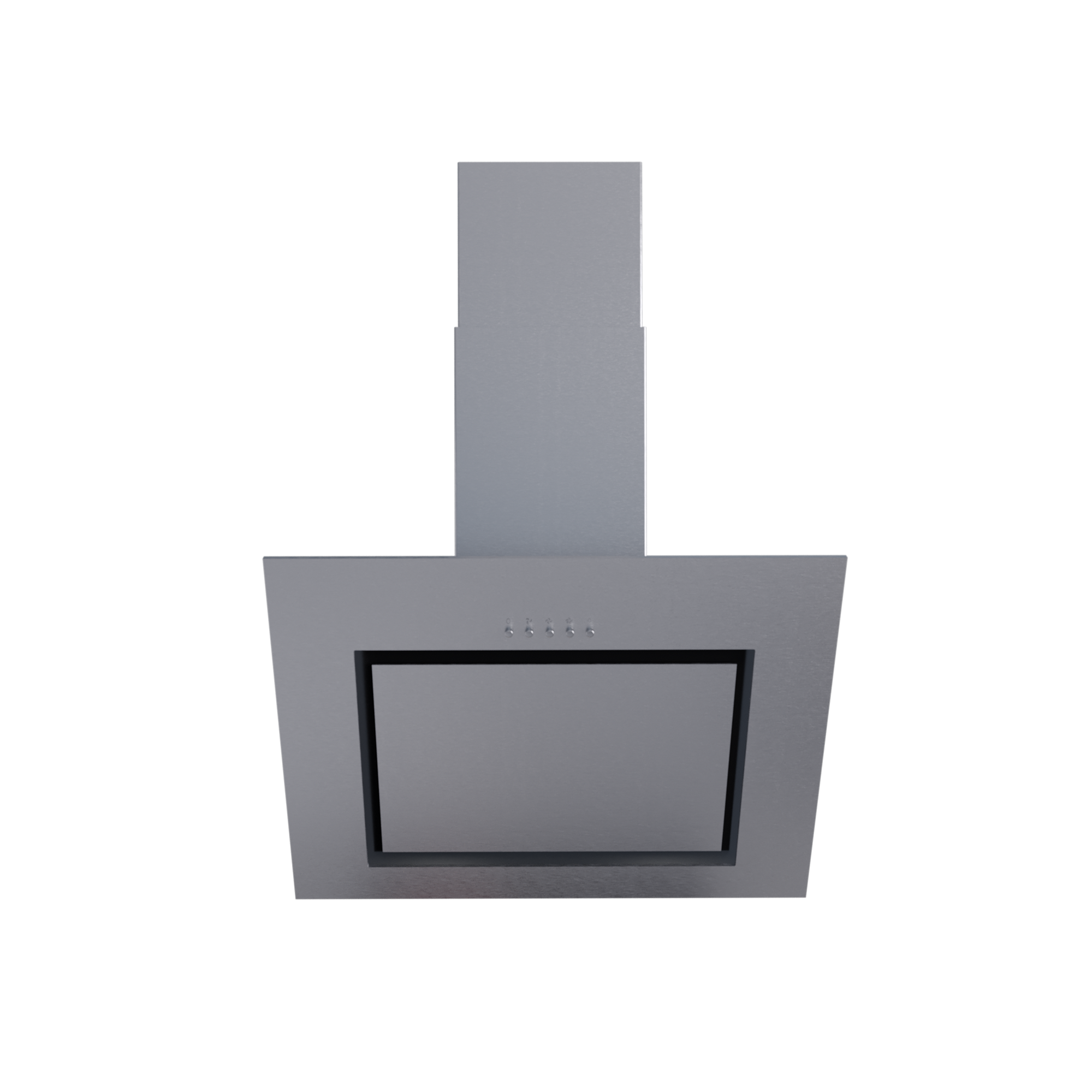 Schräghaube 'CH22020IXB' Edelstahl 60 cm