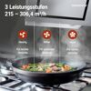 Schräghaube 'CH22020IXB' Edelstahl 60 cm