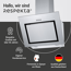Schräghaube 'CH22020IXB' Edelstahl 60 cm