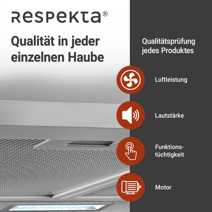Kaminhaube 'CH22058IXB' Edelstahl 60 cm