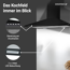 Kaminhaube 'CH22055-90S' Metall 90 cm