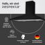 Kaminhaube 'CH22055-90S' Metall 90 cm