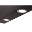 Unterbauhaube 'CH12060S-21' Edelstahl schwarz 60 cm