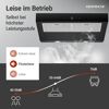 Unterbauhaube 'CH12060S-21' Edelstahl schwarz 60 cm
