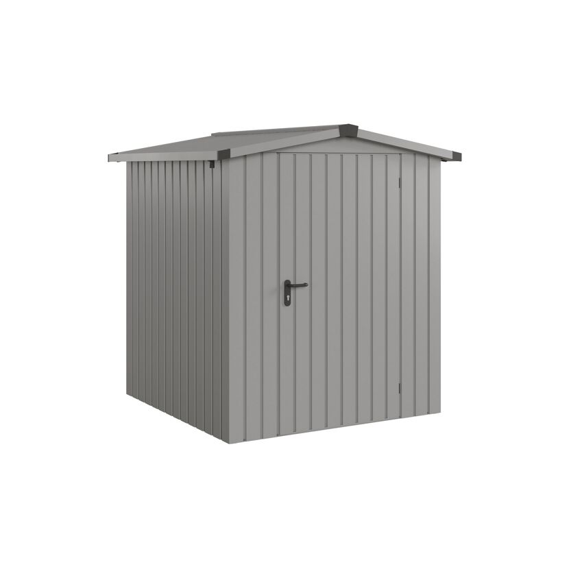 Gerätehaus 'Euroline ESD2 Trend-Sk' graualuminium 189 x 181 x 199 cm, Einzeltür
