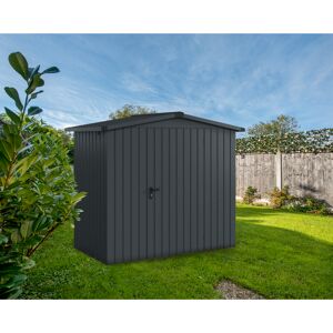 Gerätehaus 'Euroline ESD3 Trend-Sk' anthrazitgrau 237 x 133 x 203 cm, Einzeltür