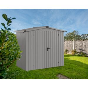 Gerätehaus 'Euroline ESD3 Trend-Sk' graualuminium 237 x 133 x 203 cm, Doppeltür