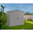 Gerätehaus 'Euroline ESD3 Trend-Sk' graualuminium 237 x 133 x 203 cm, Doppeltür