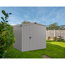 Gerätehaus 'Euroline ESD4 Trend-Sk' graualuminium 237 x 181 x 203 cm, Einzeltür