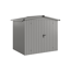 Gerätehaus 'Euroline ESD4 Trend-Sk' graualuminium 237 x 181 x 203 cm, Doppeltür