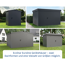 Gerätehaus 'Euroline ESD4 Trend-Sk' graualuminium 237 x 181 x 203 cm, Doppeltür