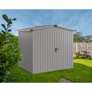Gerätehaus 'Euroline ESD4 Trend-Sk' graualuminium 237 x 181 x 203 cm, Doppeltür