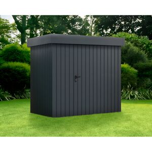 Gerätehaus 'Euroline EFD4 Trend-Sk' anthrazitgrau 229 x 181 x 203 cm, Einzeltür