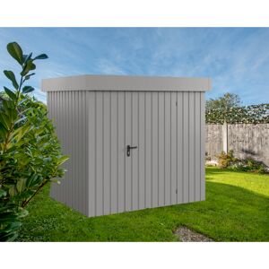Gerätehaus 'Euroline EFD4 Trend-Sk' aluminiumgrau 229 x 181 x 203 cm, Einzeltür