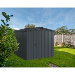 Gerätehaus 'Euroline ESD5 Trend-Sk' anthrazitgrau 237 x 229 x 203 cm, Einzeltür