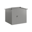 Gerätehaus 'Euroline ESD5 Trend-Sk' graualuminium 237 x 229 x 203 cm, Einzeltür