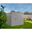 Gerätehaus 'Euroline ESD5 Trend-Sk' graualuminium 237 x 229 x 203 cm, Einzeltür
