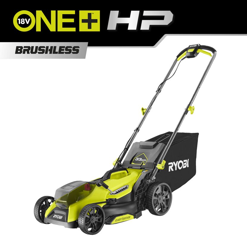 Akku-Rasenmäher 'One+ HP Brushles RY18LMX33A-0' 18 V Schnittbreite 33 cm ohne Akku und Ladegerät