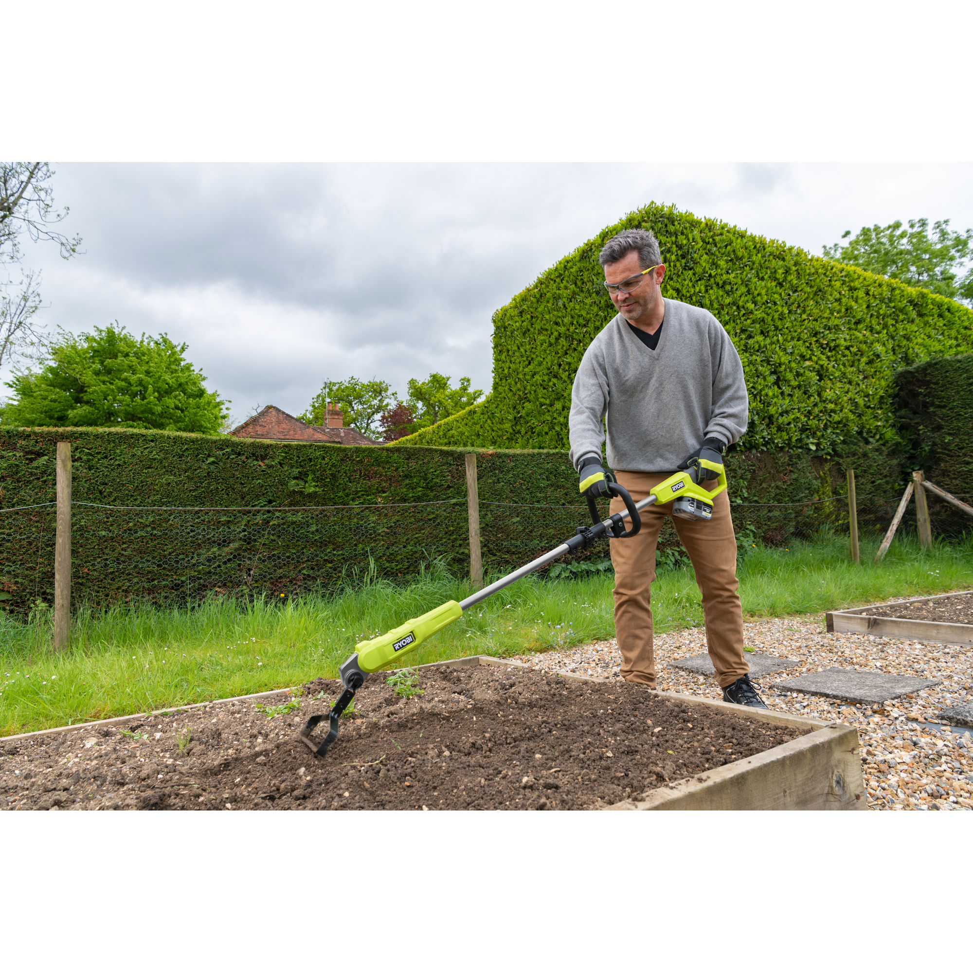 Akku-Gartenhacke 'RY18GHA ONE+' 18 V ohne Akku und Ladegerät