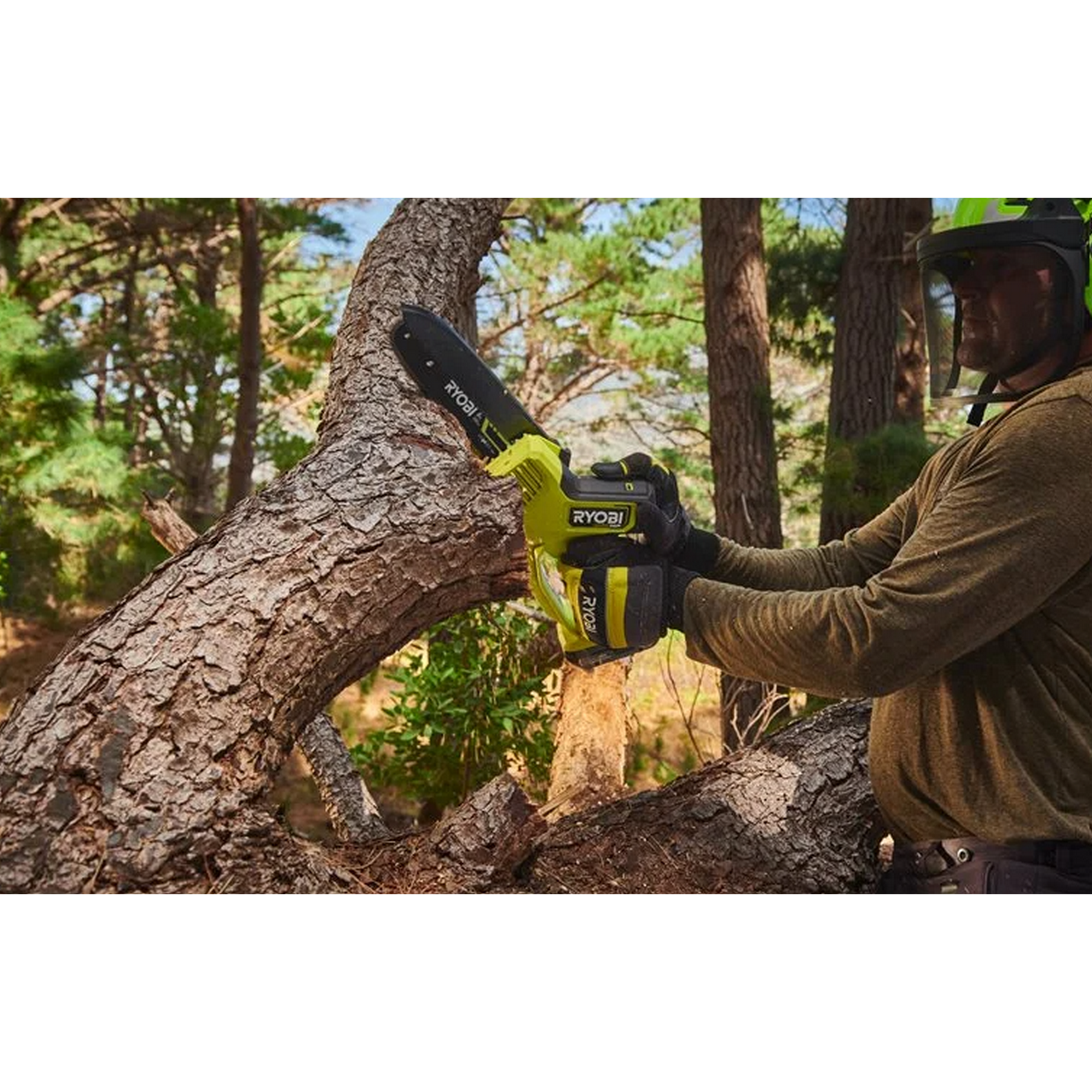 Akku-Astsäge 'One+ HP Brushless RY18PSX20A-0' 18 V Schwertlänge 20 cm ohne Akku und Ladegerät