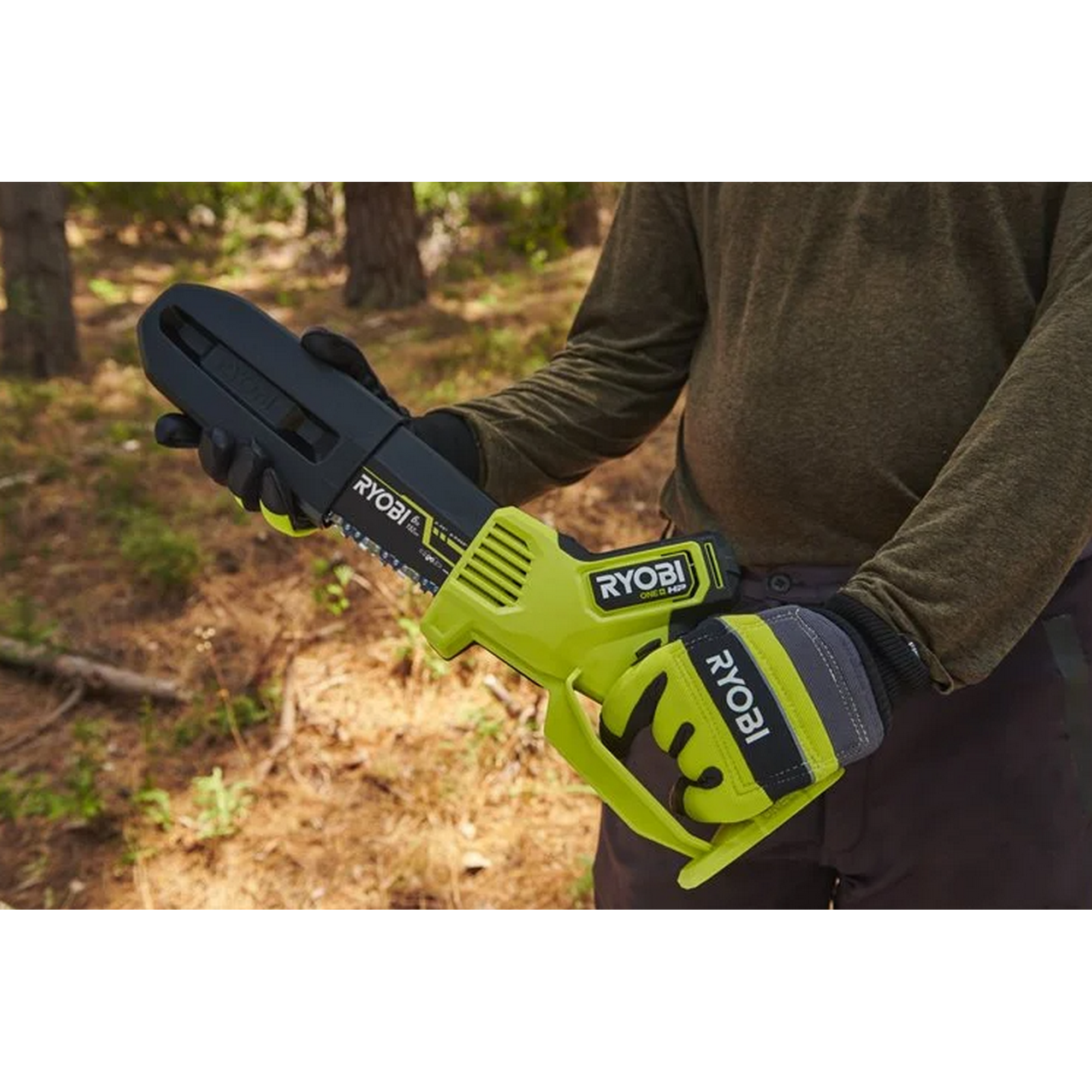 Akku-Astsäge 'One+ HP Brushless RY18PSX20A-0' 18 V Schwertlänge 20 cm ohne Akku und Ladegerät