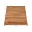 Baderost 'Acacia' Akazienholz braun 55 x 85 x 2,5 cm