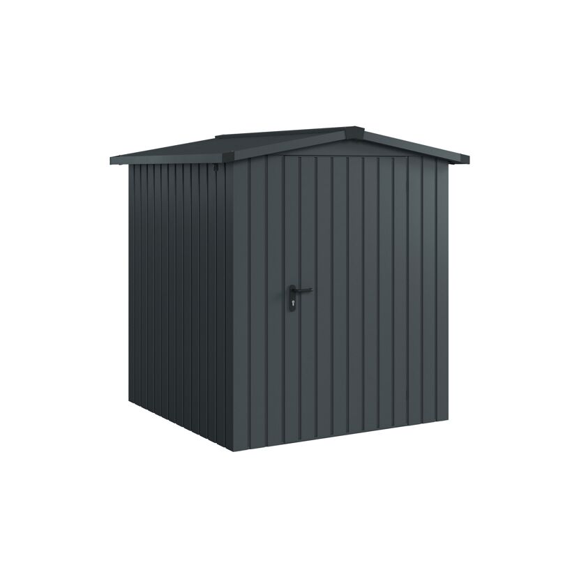 Gerätehaus 'Euroline ESD2 Trend-Sk' anthrazitgrau 189 x 181 x 199 cm, Einzeltür