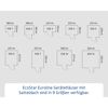 Gerätehaus 'Euroline ESD2 Trend-Sk' anthrazitgrau 189 x 181 x 199 cm, Einzeltür