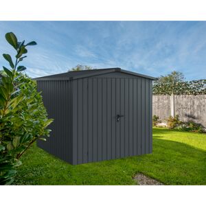 Gerätehaus 'Euroline ESD5 Trend-Sk' anthrazitgrau 237 x 229 x 203 cm, Doppeltür