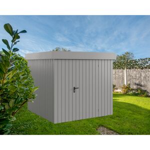 Gerätehaus 'Euroline EFD5 Trend-Sk' graualuminium 229 x 229 x 203 cm, Einzeltür