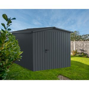 Gerätehaus 'Euroline ESD6 Trend-Sk' anthrazitgrau 237 x 277 x 203 cm, Einzeltür