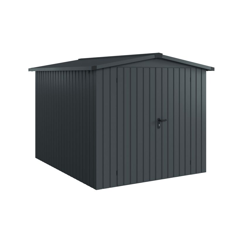 Gerätehaus 'Euroline ESD6 Trend-Sk' anthrazitgrau 237 x 277 x 203 cm, Doppeltür