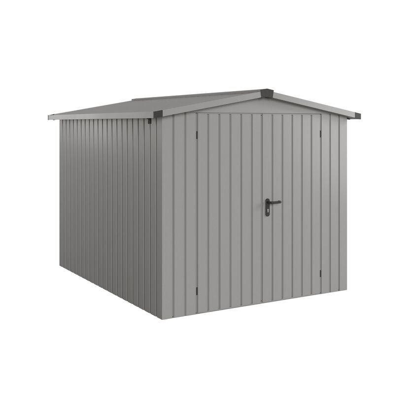 Gerätehaus 'Euroline ESD6 Trend-Sk' graualuminium 237 x 277 x 203 cm, Doppeltür