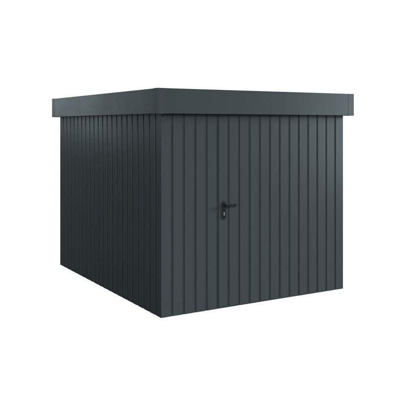 Gerätehaus 'Euroline EFD6 Trend-Sk' anthrazitgrau 229 x 277 x 203 cm, Einzeltür