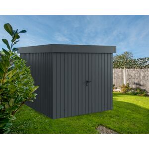 Gerätehaus 'Euroline EFD6 Trend-Sk' anthrazitgrau 229 x 277 x 203 cm, Doppeltür