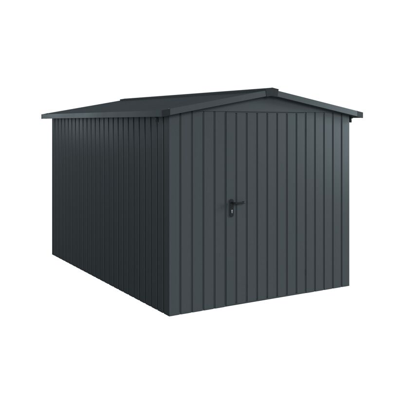 Gerätehaus 'Euroline ESD7 Trend-Sk' anthrazitgrau 237 x 325 x 203 cm, Einzeltür