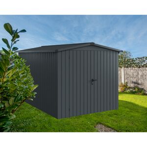 Gerätehaus 'Euroline ESD7 Trend-Sk' anthrazitgrau 237 x 325 x 203 cm, Doppeltür