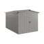 Gerätehaus 'Euroline ESD7 Trend-Sk' graualuminium 237 x 325 x 203 cm, Doppeltür
