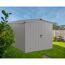 Gerätehaus 'Euroline ESD7 Trend-Sk' graualuminium 237 x 325 x 203 cm, Doppeltür