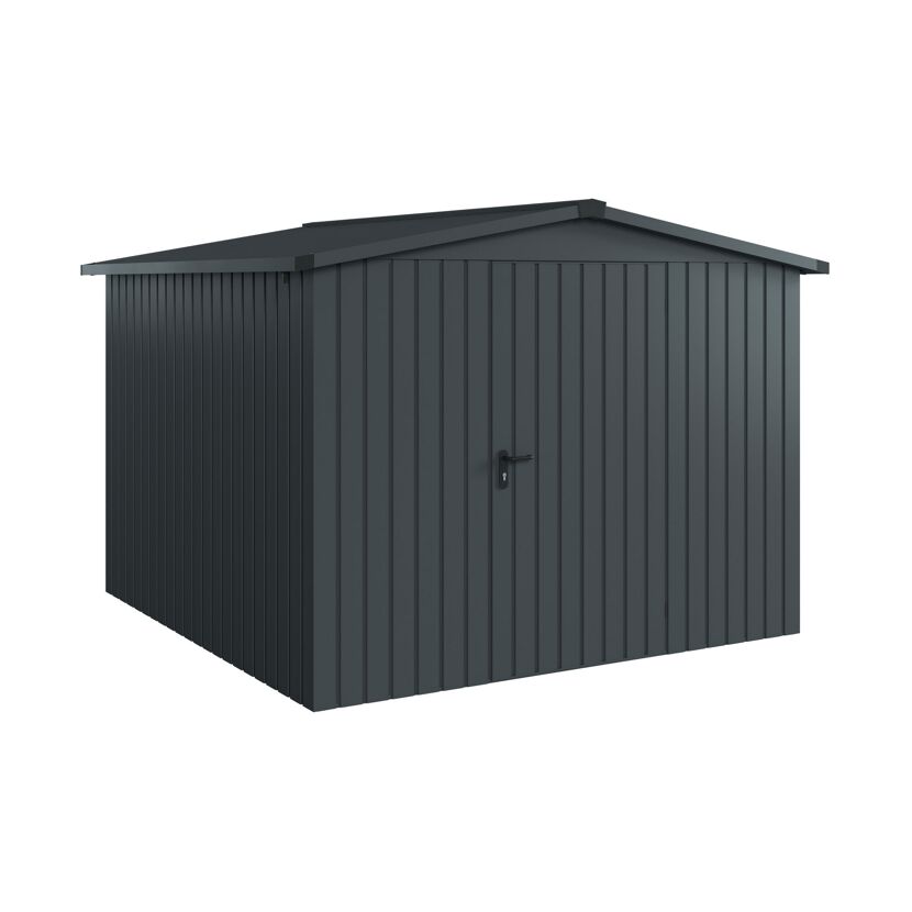 Gerätehaus 'Euroline ESD10 Trend-Sk' anthrazitgrau 285 x 277 x 207 cm, Einzeltür