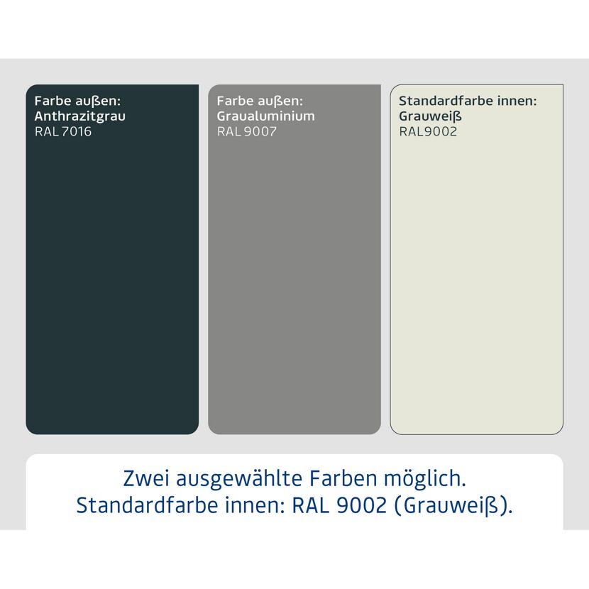 Gerätehaus 'Euroline ESD10 Trend-Sk' anthrazitgrau 285 x 277 x 207 cm, Einzeltür