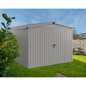 Gerätehaus 'Euroline ESD10 Trend-Sk' graualuminium 285 x 277 x 207 cm, Doppeltür