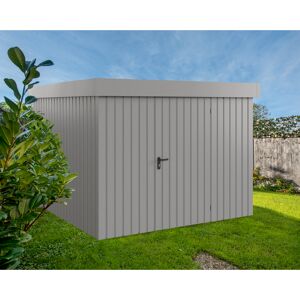 Gerätehaus 'Euroline EFD10 Trend-Sk' graualuminium 277 x 277 x 207 cm, Einzeltür