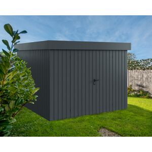 Gerätehaus 'Euroline EFD10 Trend-Sk' anthrazitgrau 277 x 277 x 207 cm, Doppeltür