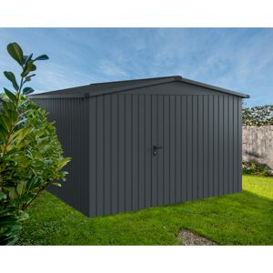 Gerätehaus 'Euroline ESD14 Trend-Sk' anthrazitgrau 333 x 325 x 211 cm, Einzeltür