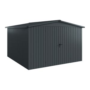 Gerätehaus 'Euroline ESD14 Trend-Sk' anthrazitgrau 333 x 325 x 211 cm, Doppeltür