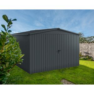 Gerätehaus 'Euroline ESD14 Trend-Sk' anthrazitgrau 333 x 325 x 211 cm, Doppeltür